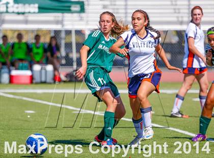 Thumbnail 2 in Cosumnes Oaks vs Manteca (CIF D3 Semifinal Playoff)  photogallery.