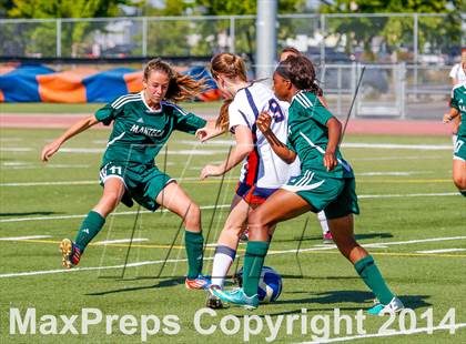 Thumbnail 2 in Cosumnes Oaks vs Manteca (CIF D3 Semifinal Playoff)  photogallery.