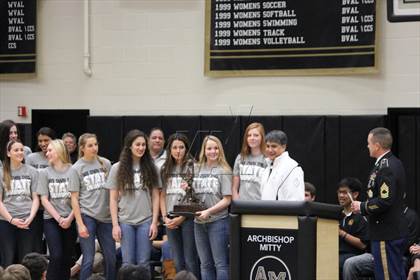 Thumbnail 3 in Archbishop Mitty TOC Ceremony photogallery.