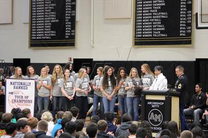Thumbnail 3 in Archbishop Mitty TOC Ceremony photogallery.