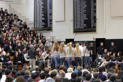 Thumbnail 2 in Archbishop Mitty TOC Ceremony photogallery.