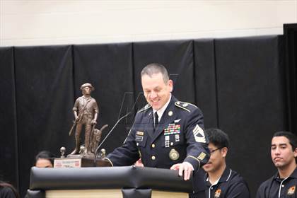 Thumbnail 1 in Archbishop Mitty TOC Ceremony photogallery.