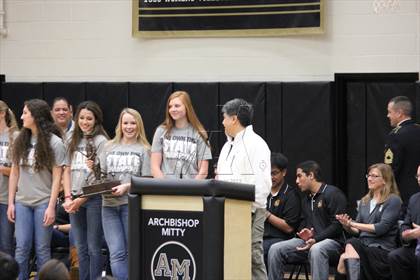 Thumbnail 1 in Archbishop Mitty TOC Ceremony photogallery.