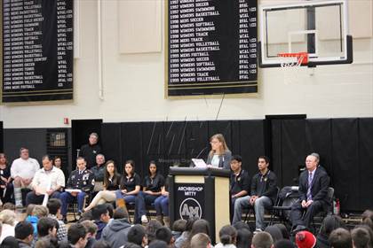 Thumbnail 1 in Archbishop Mitty TOC Ceremony photogallery.