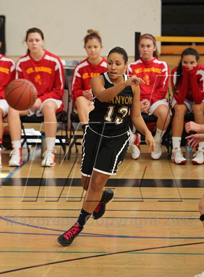 Thumbnail 1 in Mt. Carmel vs. Canyon (So Cal Holiday Classic) photogallery.