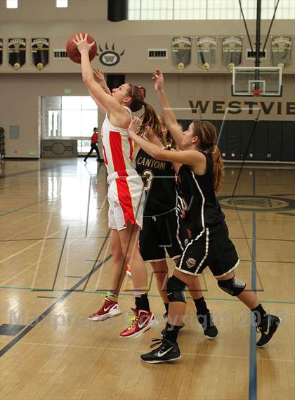 Thumbnail 2 in Mt. Carmel vs. Canyon (So Cal Holiday Classic) photogallery.