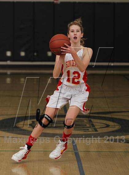 Thumbnail 1 in Mt. Carmel vs. Canyon (So Cal Holiday Classic) photogallery.