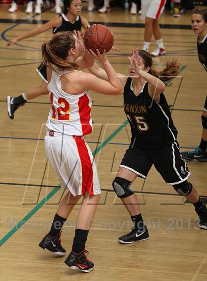 Thumbnail 3 in Mt. Carmel vs. Canyon (So Cal Holiday Classic) photogallery.