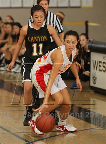 Thumbnail 1 in Mt. Carmel vs. Canyon (So Cal Holiday Classic) photogallery.