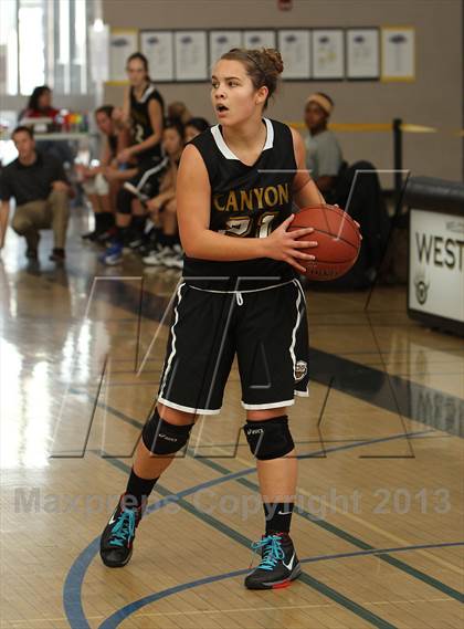 Thumbnail 3 in Mt. Carmel vs. Canyon (So Cal Holiday Classic) photogallery.