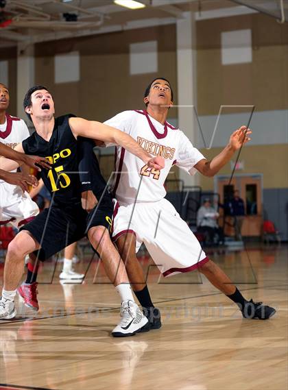 Thumbnail 2 in Downey vs. Capistrano Valley (MaxPreps Holiday Classic) photogallery.