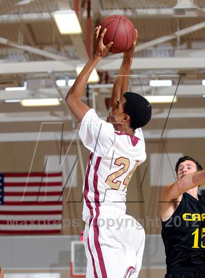 Thumbnail 3 in Downey vs. Capistrano Valley (MaxPreps Holiday Classic) photogallery.
