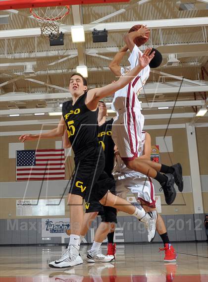 Thumbnail 1 in Downey vs. Capistrano Valley (MaxPreps Holiday Classic) photogallery.