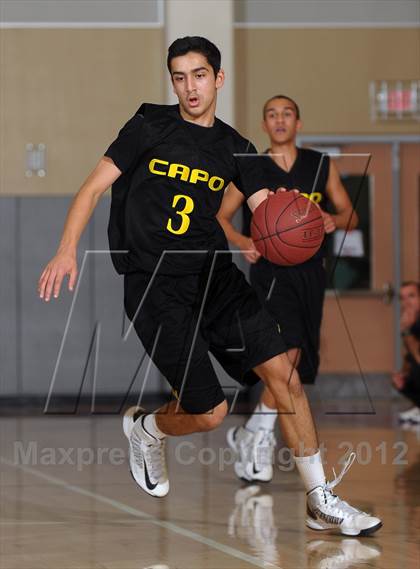 Thumbnail 1 in Downey vs. Capistrano Valley (MaxPreps Holiday Classic) photogallery.