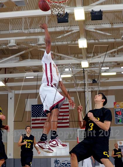 Thumbnail 3 in Downey vs. Capistrano Valley (MaxPreps Holiday Classic) photogallery.