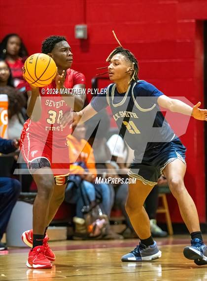 Thumbnail 1 in E.E. Smith vs Seventy-First (Cumberland County Schools Holiday Classic Tournament) photogallery.
