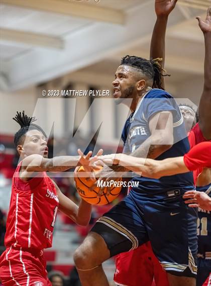Thumbnail 3 in E.E. Smith vs Seventy-First (Cumberland County Schools Holiday Classic Tournament) photogallery.
