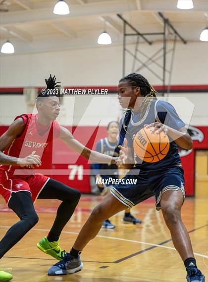 Thumbnail 1 in E.E. Smith vs Seventy-First (Cumberland County Schools Holiday Classic Tournament) photogallery.