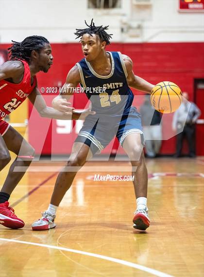 Thumbnail 2 in E.E. Smith vs Seventy-First (Cumberland County Schools Holiday Classic Tournament) photogallery.