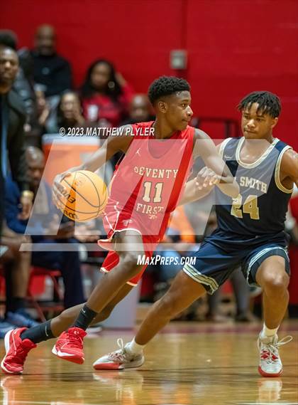 Thumbnail 3 in E.E. Smith vs Seventy-First (Cumberland County Schools Holiday Classic Tournament) photogallery.