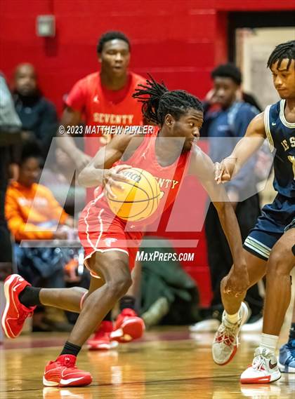 Thumbnail 2 in E.E. Smith vs Seventy-First (Cumberland County Schools Holiday Classic Tournament) photogallery.