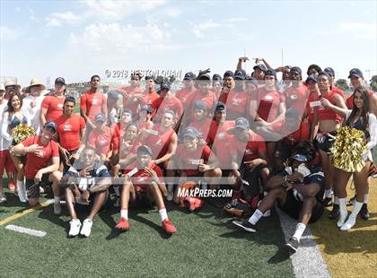 Thumbnail 2 in Mater Dei vs. Mission Viejo (Battle at the Beach 7-on-7) photogallery.