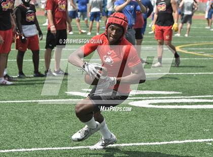 Thumbnail 2 in Mater Dei vs. Mission Viejo (Battle at the Beach 7-on-7) photogallery.