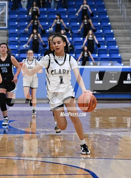 Thumbnail 1 in Clark vs Harlan (UIL 6A Region 4 Regional Semifinal) photogallery.