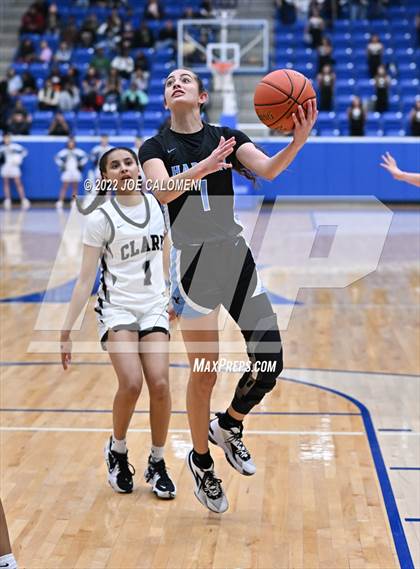 Thumbnail 1 in Clark vs Harlan (UIL 6A Region 4 Regional Semifinal) photogallery.