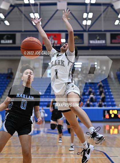 Thumbnail 1 in Clark vs Harlan (UIL 6A Region 4 Regional Semifinal) photogallery.
