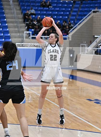 Thumbnail 1 in Clark vs Harlan (UIL 6A Region 4 Regional Semifinal) photogallery.