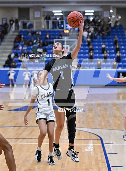 Thumbnail 3 in Clark vs Harlan (UIL 6A Region 4 Regional Semifinal) photogallery.