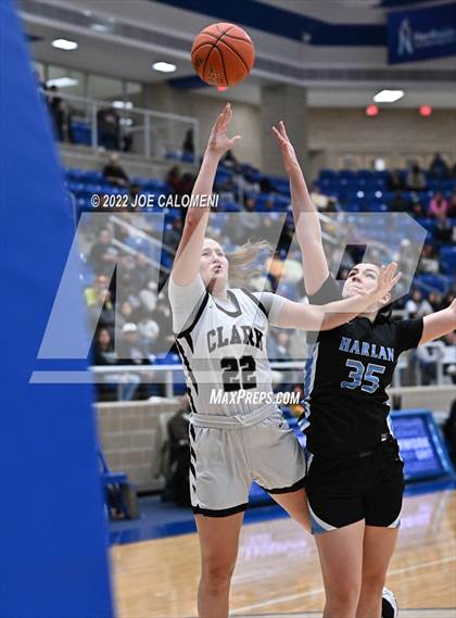 Thumbnail 2 in Clark vs Harlan (UIL 6A Region 4 Regional Semifinal) photogallery.