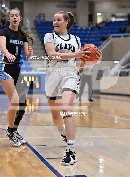 Thumbnail 3 in Clark vs Harlan (UIL 6A Region 4 Regional Semifinal) photogallery.