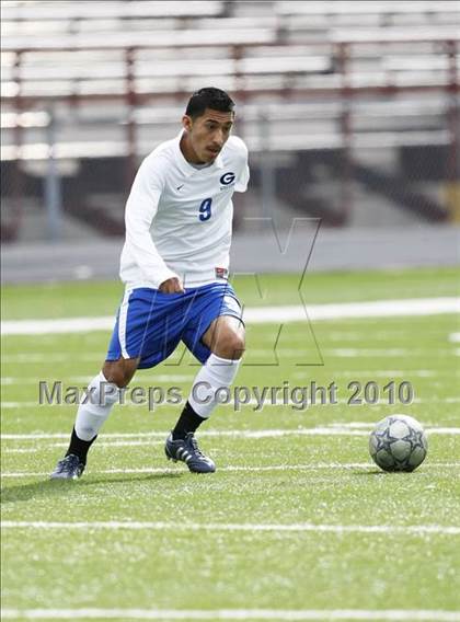 Thumbnail 2 in Grand Prairie vs. Bowie (Martin Invitational Soccer Tournament)) photogallery.