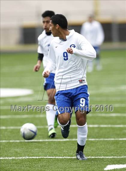 Thumbnail 3 in Grand Prairie vs. Bowie (Martin Invitational Soccer Tournament)) photogallery.