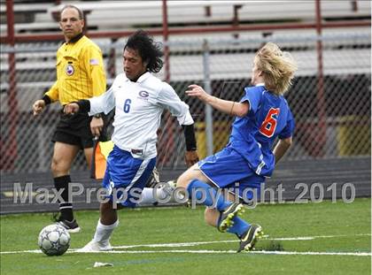 Thumbnail 2 in Grand Prairie vs. Bowie (Martin Invitational Soccer Tournament)) photogallery.
