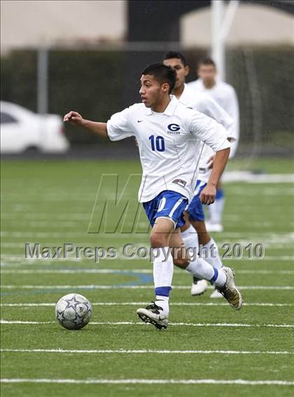 Thumbnail 2 in Grand Prairie vs. Bowie (Martin Invitational Soccer Tournament)) photogallery.
