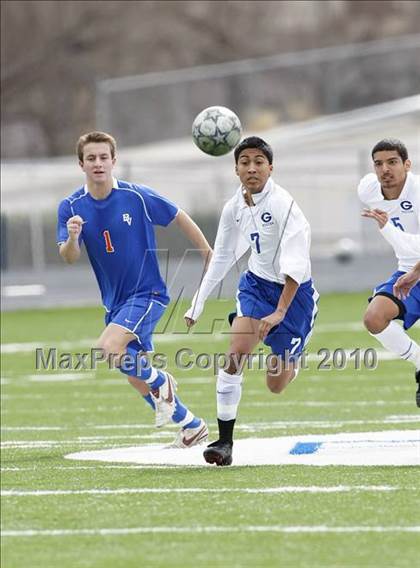 Thumbnail 3 in Grand Prairie vs. Bowie (Martin Invitational Soccer Tournament)) photogallery.