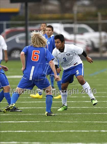 Thumbnail 3 in Grand Prairie vs. Bowie (Martin Invitational Soccer Tournament)) photogallery.
