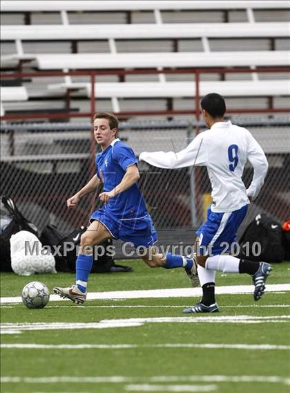 Thumbnail 1 in Grand Prairie vs. Bowie (Martin Invitational Soccer Tournament)) photogallery.