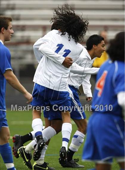 Thumbnail 2 in Grand Prairie vs. Bowie (Martin Invitational Soccer Tournament)) photogallery.