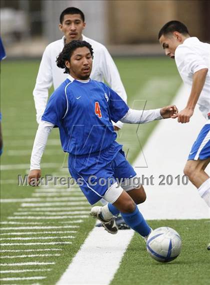Thumbnail 1 in Grand Prairie vs. Bowie (Martin Invitational Soccer Tournament)) photogallery.