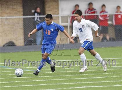 Thumbnail 1 in Grand Prairie vs. Bowie (Martin Invitational Soccer Tournament)) photogallery.