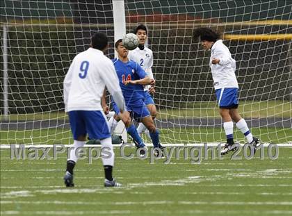 Thumbnail 3 in Grand Prairie vs. Bowie (Martin Invitational Soccer Tournament)) photogallery.