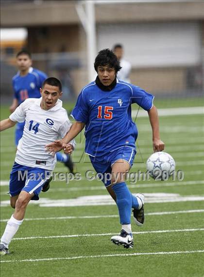 Thumbnail 3 in Grand Prairie vs. Bowie (Martin Invitational Soccer Tournament)) photogallery.