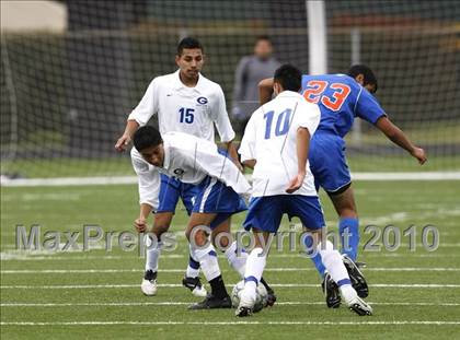 Thumbnail 3 in Grand Prairie vs. Bowie (Martin Invitational Soccer Tournament)) photogallery.