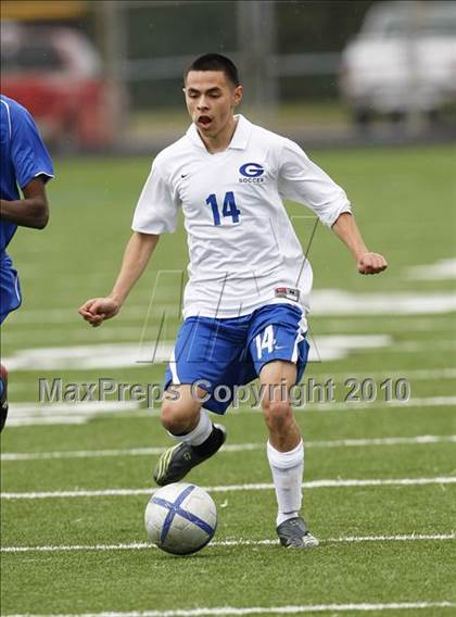 Thumbnail 2 in Grand Prairie vs. Bowie (Martin Invitational Soccer Tournament)) photogallery.