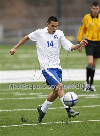 Thumbnail 3 in Grand Prairie vs. Bowie (Martin Invitational Soccer Tournament)) photogallery.