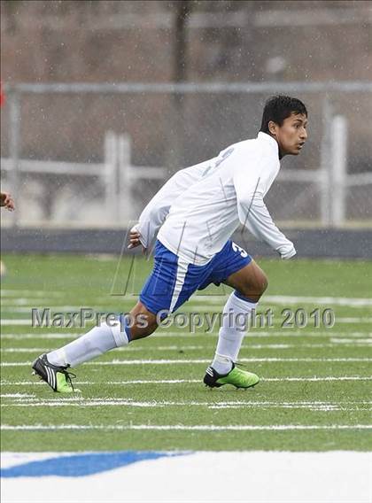 Thumbnail 1 in Grand Prairie vs. Bowie (Martin Invitational Soccer Tournament)) photogallery.